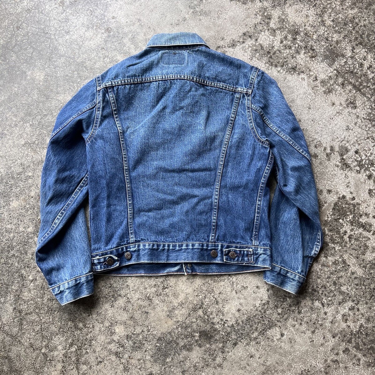 Vintage 80s 90s Levi's 70506 Denim Trucker Jacket Mens Size