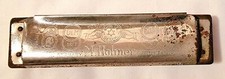 Vintage M Hohner "Echo" Harmonica Dated 1871-1881 - In C - Made In Germany