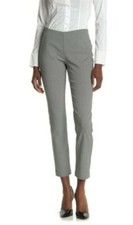 Adrianna Papell Pull-On Pant Black/White Geometric, Slim Fit, Pants Sz. 8 NWT