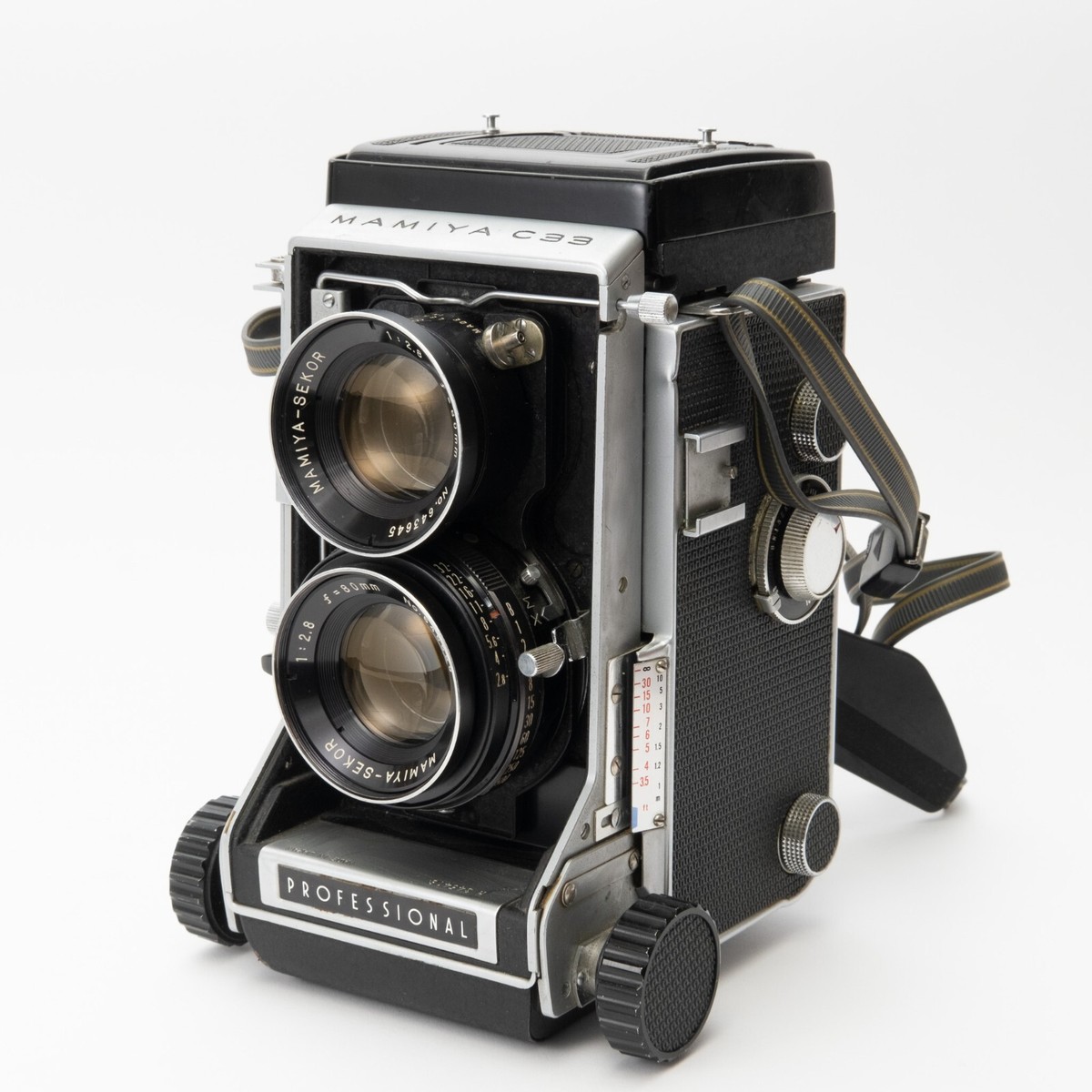 フィルムカメラ Mamiya C33 PROFESSIONAL 80mm F2.8 #8937 フィルムカメラ Mamiya C33 PROFESSIONAL 80mm F2.8 #8937 Mamiya C33