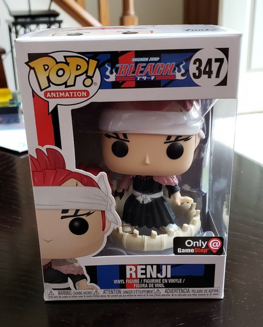 Bleach RENJI Gamestop Exclusive Funko Pop Animation 347 *read