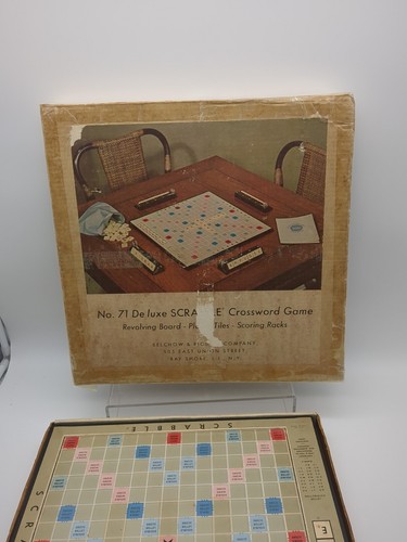 Vintage 1966 Scrabble Deluxe Edition - Picture 9 of 9