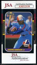 Andre Dawson Cards, Rookie Card and Autographed Memorabilia Guide 45