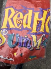 Red Hot Summer Coca Cola Promo  Beach Ball - Coke New Read