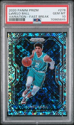 LaMelo Ball - 2020-21 Panini Prizm 278 Fast Break Image Variation 