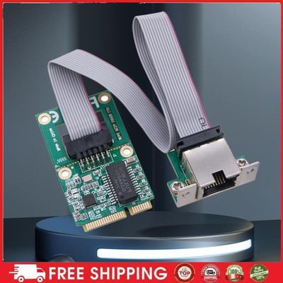 Mini PCI Express Gigabit Ethernet Karte RTL8111H LAN NIC Karte 10/100/1000M für 