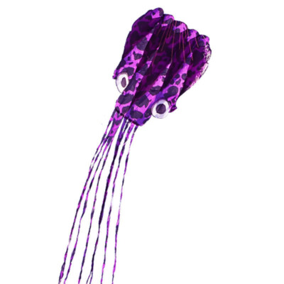 3D 5.5 meters Stunt huge octopus POWER Sport Kite outdoor toy free shipping Pur