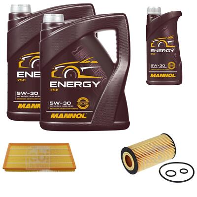 Inspektionspaket 11L 5W-30 für Mercedes Viano W639 CDI 2.0 Vito/Mixto Kasten