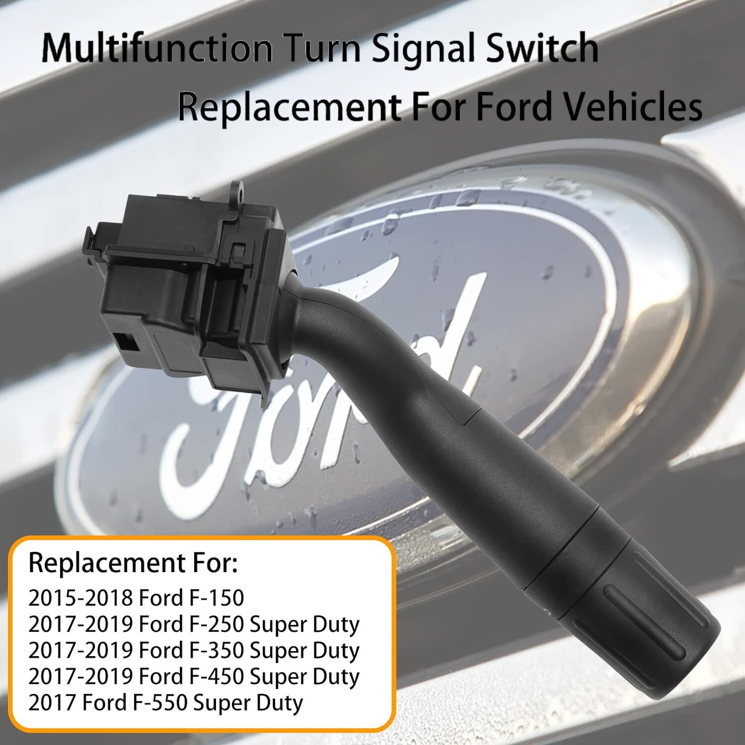 Turn Signal Wiper Switch for 1519 Ford F150/250/350/450/550 Super Duty