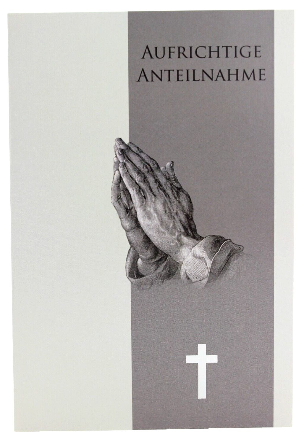 christliche Trauerkarte Trauer Beileidskarte Kondolenzkarte Karte Anteilnahme