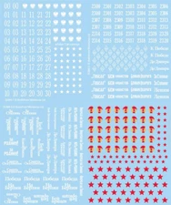 Soviet Decals Late War Flames of War