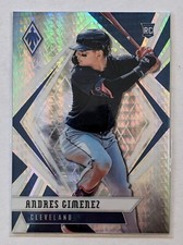 2021 Panini Chronicles Phoenix Andres Gimenez Hyper Prizm /299 RC #3 Guardians