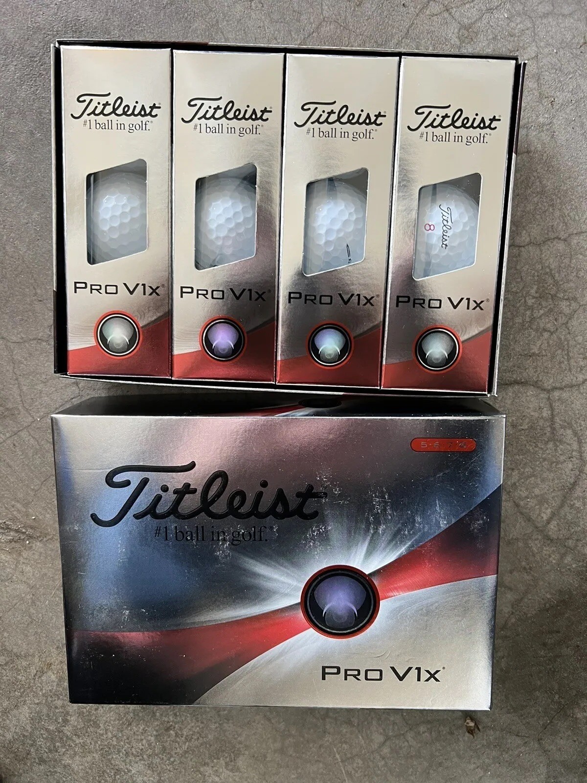 Titleist Pro V1x Golf Balls - 2023 - White