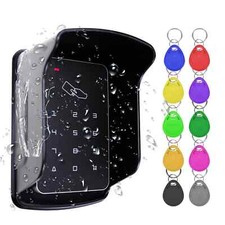 Door Lock System RFID Card Reader Access Controller with Keypad Rainproof Cover