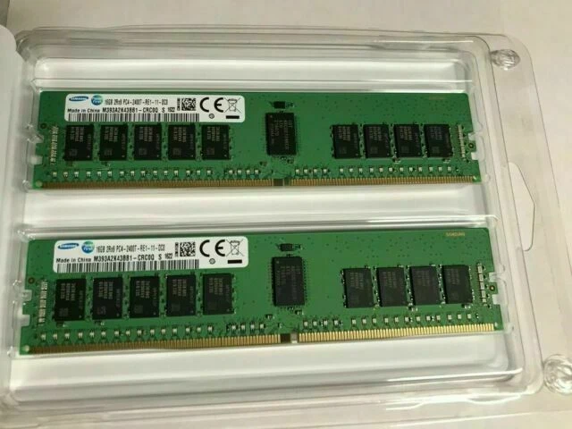 25+ Samsung PC4-19200 (DDR4-2400) Bus Speed Computer RAM 16 GB