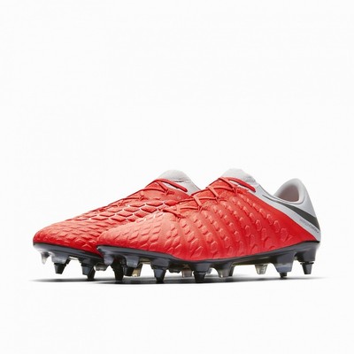 nike hypervenom red and grey