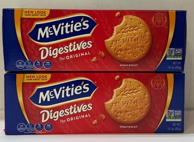 (2-Packs) McVitie's Digestives The Original Wheat Biscuits 14.1oz (400g)
