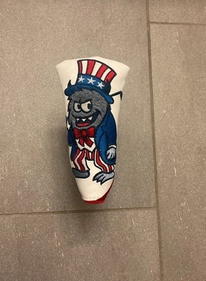 The Buck Club TBC Golf Uncle Sam USA Bogey Monster Blade Cover