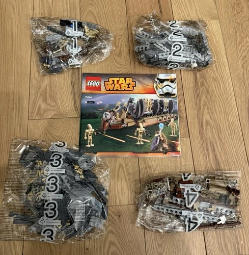 LEGO 75086 Star Wars: Battle Droid Troop Carrier New Factory Sealed Bags No Box