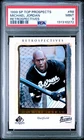 1999 UPPER DECK SP TOP PROSPECTS RETROSPECTIVES #R8 MICHAEL JORDAN PSA 9