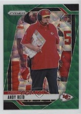 2024 Panini Prizm Green Wave Prizm Andy Reid #145 1fa4