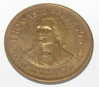 Thomas Jefferson President USA Souvenir Token Medal Collector's Coin — photo 1