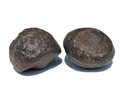 Moqui Marbles Paar - Natursteine der Hopi Indianer Utah USA | Sammlerunikat | 15