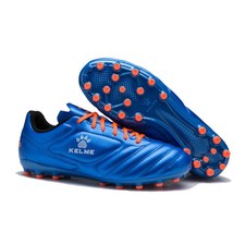 AG Soccer Shoes Artificial/Firm Ground Football Cleats for Men, Youth, Blue, ...