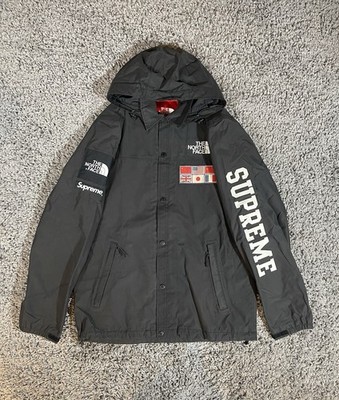 2014SS Supreme x The North Face Expedition Coaches Jacket Black