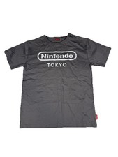 Nintendo Store Tokyo Logo T-Shirt Gray Shibuya Japan Exclusive Size Small NEW