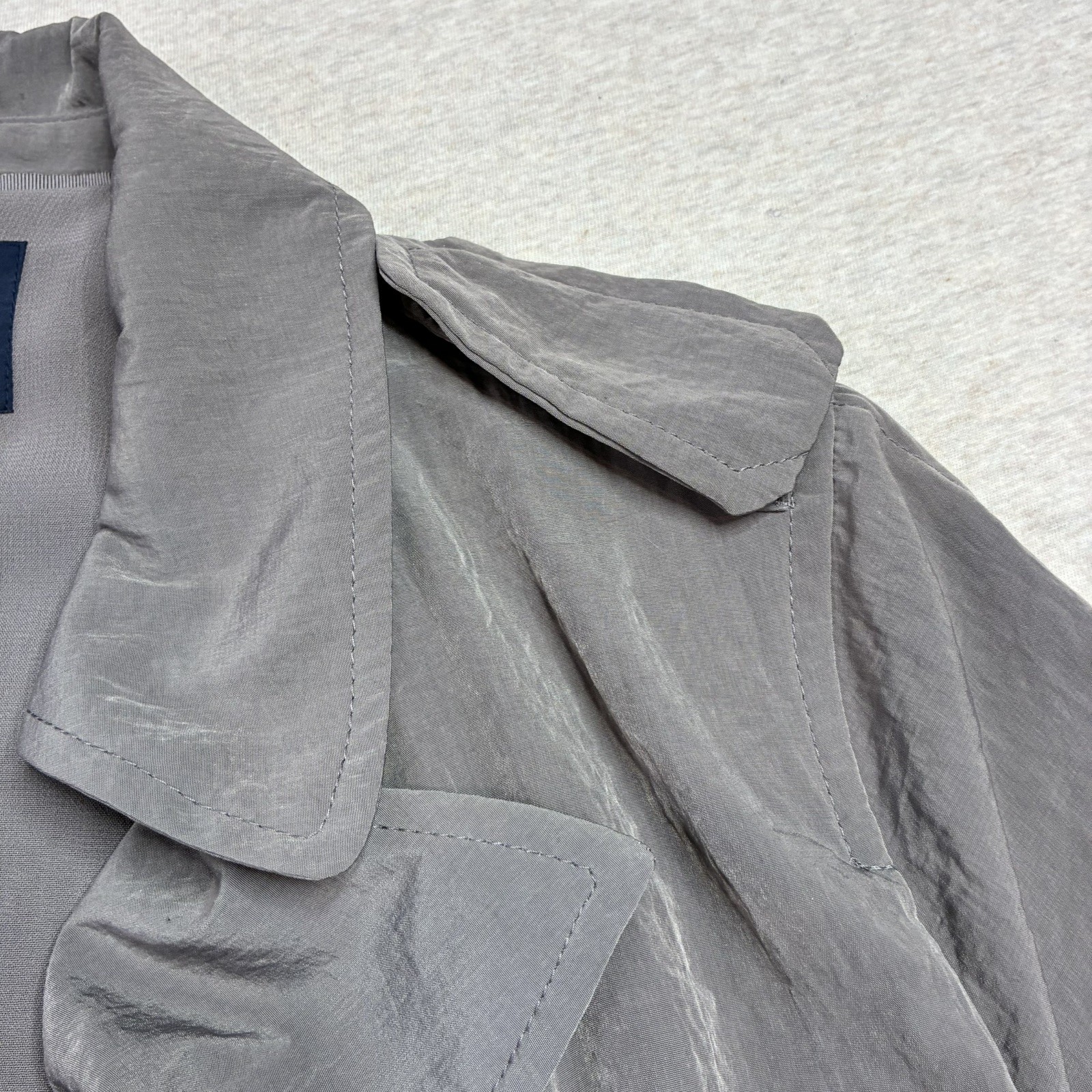 Gap Double Breasted Belted Wrap Front Trench Coat… - image 7