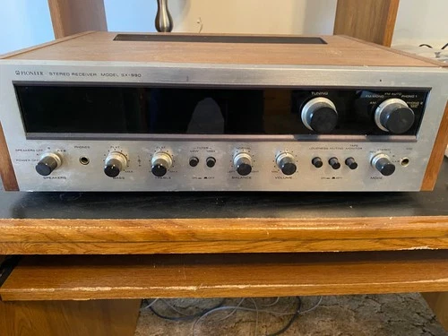Pioneer SX-990 AM/FM Stereo Receiver Vintage Tested