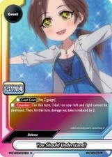 Buddyfight TCG card S-UB-C03/0051EN R You Should Understand!  THE IDOLM@STER CIN
