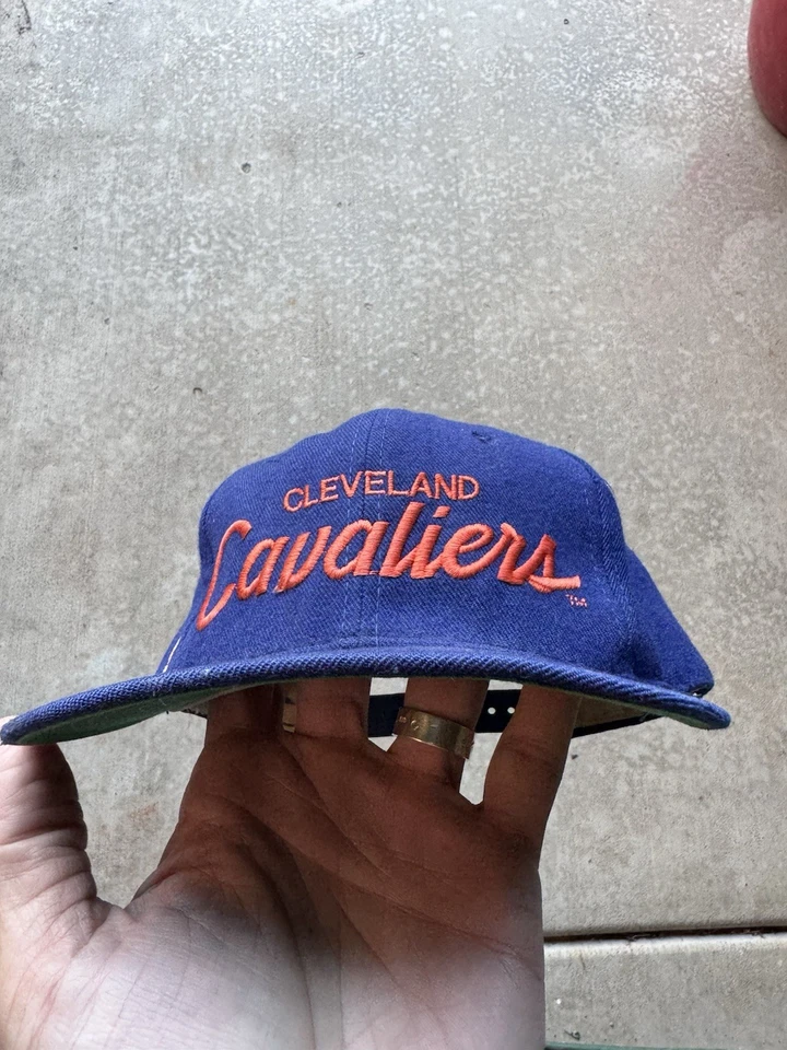 Gorra gorra de lana vintage Cleveland Cavaliers Sports Specialties SnapBack Foto 2 de 4