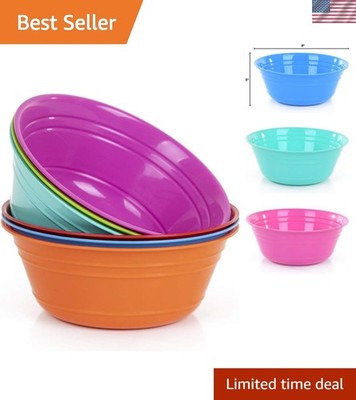 Mintra Home Snack Bowls Medium 6pk 1.8L, Assorted