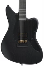 ESP LTD Alex Wade XJ Signature 7-string Baritone Electric Guitar - Black Satin