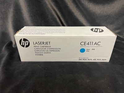 HP LaserJet CE411AC Cyan Toner Pro 300 M351 M375 M400 M451 M475 Genuine OEM