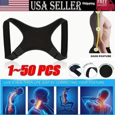Back Posture Corrector Shoulder Straight Support Brace Belt Therapy Women Lot