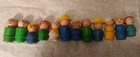 Vintage Fisher Price Little People Lot Of 12