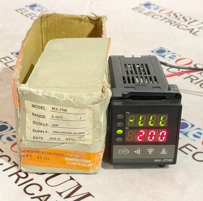 DIGITAL PID REX-C100 TEMPERATURE CONTROLLER 0-400°C FREE FAST SHIPPING