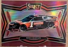 2025 Select Pit Road Maroon Prizm SP 18/125 Ross Chastain