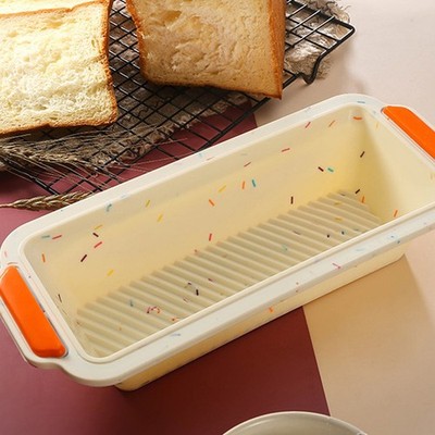 Praktische Brotform Toast Schimmel Backwerkzeug Silikon Backware für Zuhause