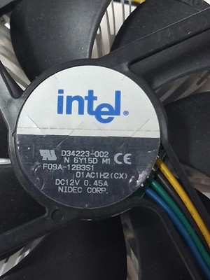 Intel CPU-Lüfter D34223-002  mit 4-pin Stecker, für Socket: LGA 775