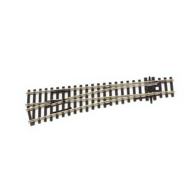 Peco HO Scale Code 100 Insulfrog #4 Left-Hand Turnout