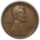 1928-D Lincoln Wheat Cent Extremely Fine XF Coin #24281