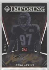 2018 Panini Majestic Imposing Signatures Holo Silver /25 Geno Atkins Auto 0b2