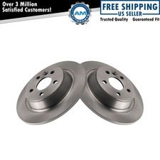 Rear Brake Rotors Set Solid For 2012-2015 Land Rover Range Rover Evoque