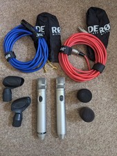 Rode NT3 Condenser Microphones - pair of two and accessories 