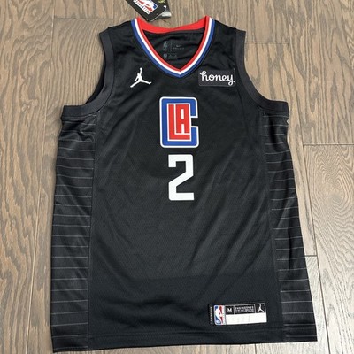 Kawhi Leonard #2 Nike LA Clippers Home LAC Black Jersey Size Youth