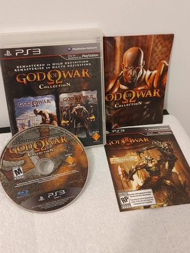 God of War Collection (PlayStation 3, PS3, 2009) Cib Complete in Box Tested 1 2